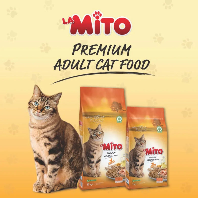 La Mito Premium Adult Cat Food Chicken 1kg