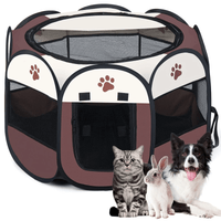 Portable Pet Tent Folding Outdoor/Indoor Dog Cat Tent House For Indoor