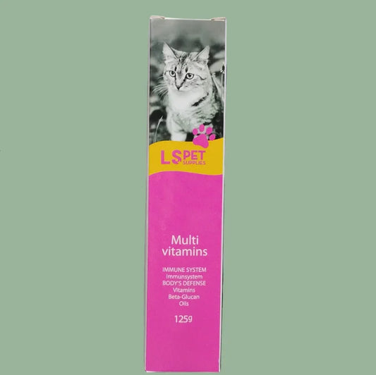 Linsen Multi-Vitamin Paste For Cats 125g (Supports Immune System, Bone Health, and Calcium Supplementation)