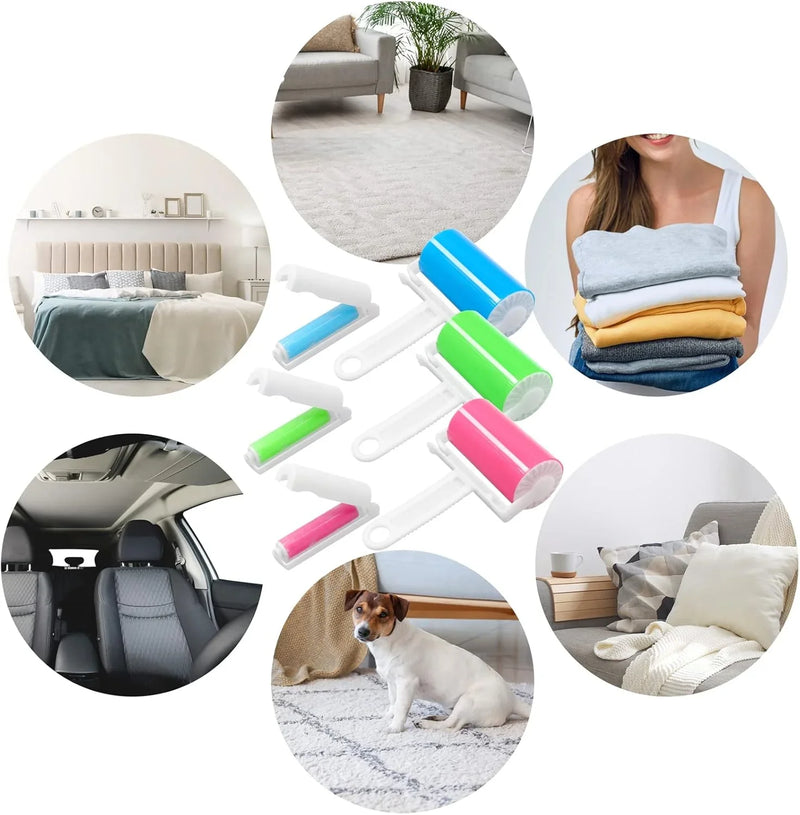Washable Reusable Lint Roller for Removing Fluff Cat Hair Dog Hair from Clothes
