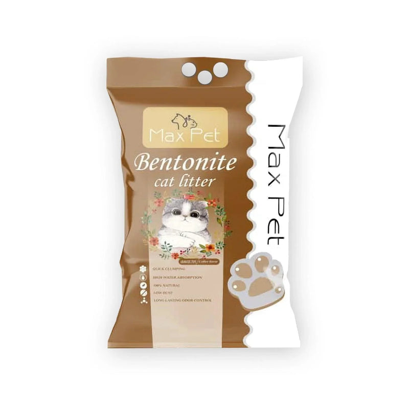 MaxPet Bentonite Cat Litter Coffee 10L