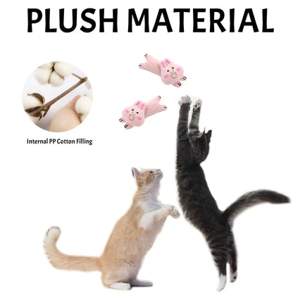 NutraPet Wild Catz Jumperz Plush Catnip Cat Toy with Multicolours Random Color