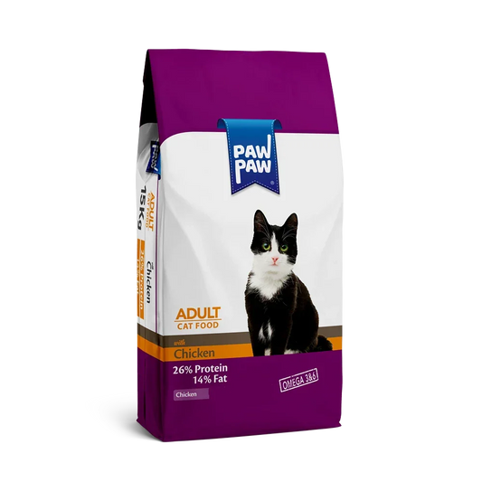 Paw Paw Adult Dry Cat Food Chicken 500gm