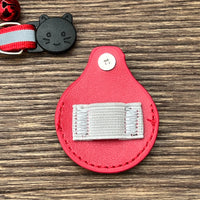 Reflective Collar with Waterproof Cat Pet Collar with Case Holder for Apple AirTag tracker