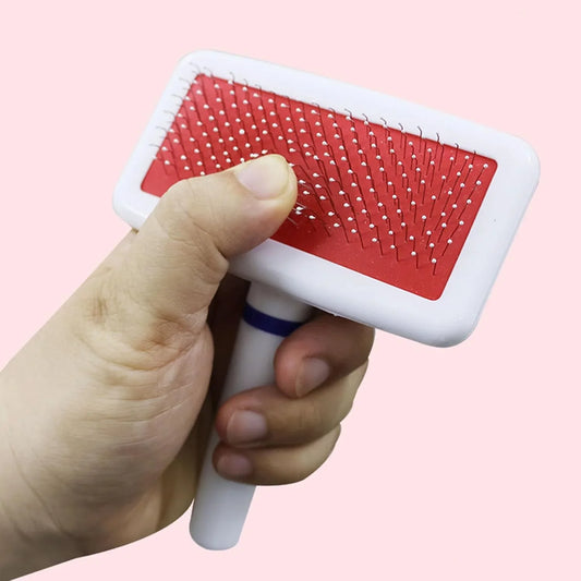 Pet Grooming Brush, Multipurpose Dog Slicker Brush Detangling Removes Knots