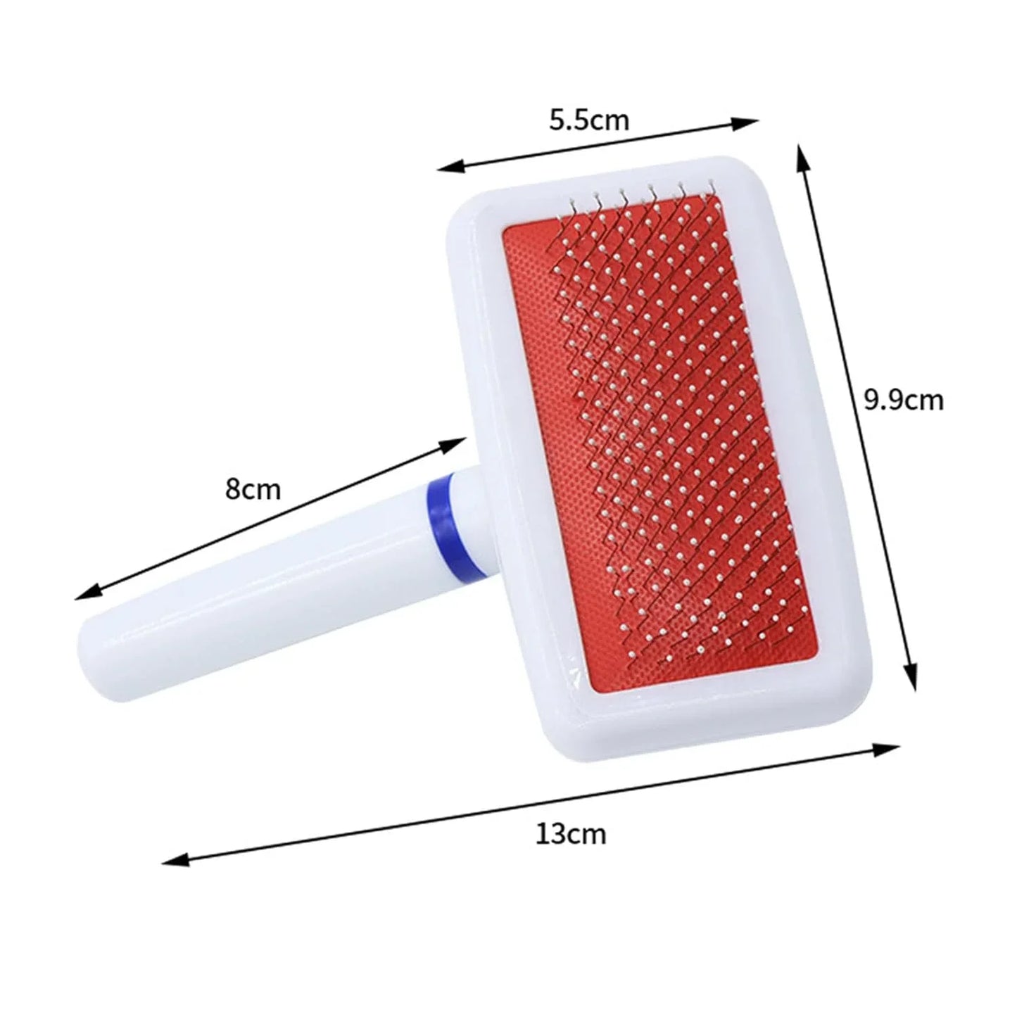 Pet Grooming Brush, Multipurpose Dog Slicker Brush Detangling Removes Knots