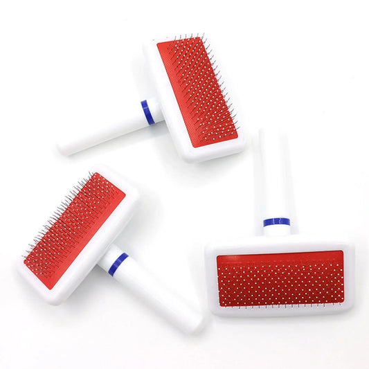 Pet Grooming Brush, Multipurpose Dog Slicker Brush Detangling Removes Knots