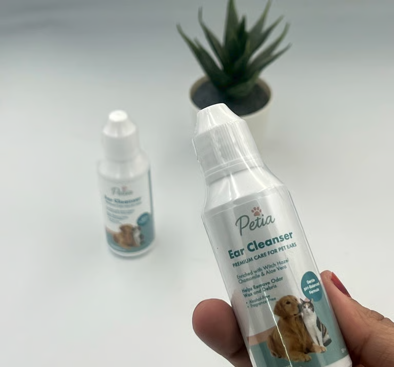 Petia Ear Cleanser – Premium Care for Pet Ears 50ml