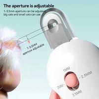 Professional Pet Nail Clippers with Adjustable Hole For Cats & Dogs