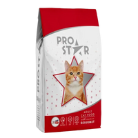 Prostar Adult Cat Food Gourmet 1kg Inside 200g Free