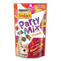 Friskies Party Mix Crunch Mixed Grill Adult Cat Treats 60g