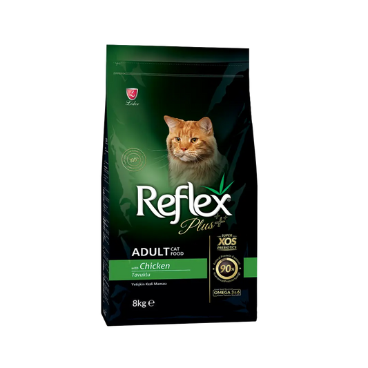 Reflex Plus Adult Cat Food Chicken 8kg