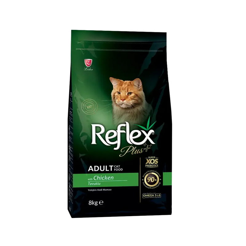 Reflex Plus Adult Cat Food Chicken 8kg