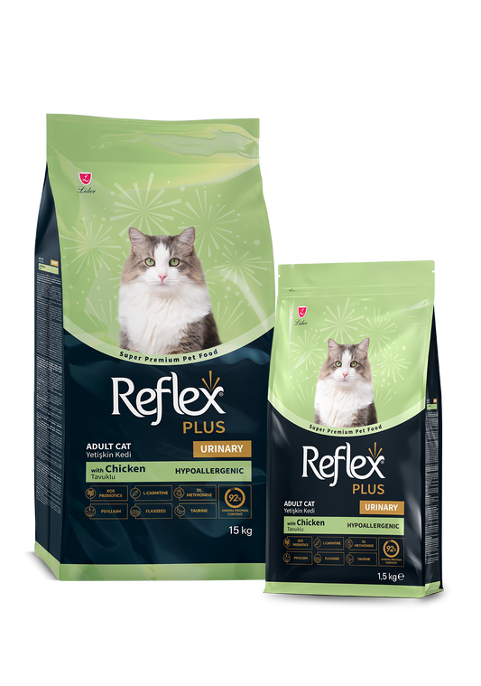 Reflex Plus Urinary Adult Cat Dry Food with Chicken 15kg