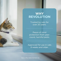 Revolution Topical Solution for Cats and Rabbits Weighing 2.6-7.5kg