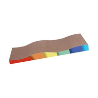 Cat Scratcher Board Durable Scratch Board for Cats & Kittens | Eco-Friendly, Non-Toxic Material Wavy Surface 65Cm