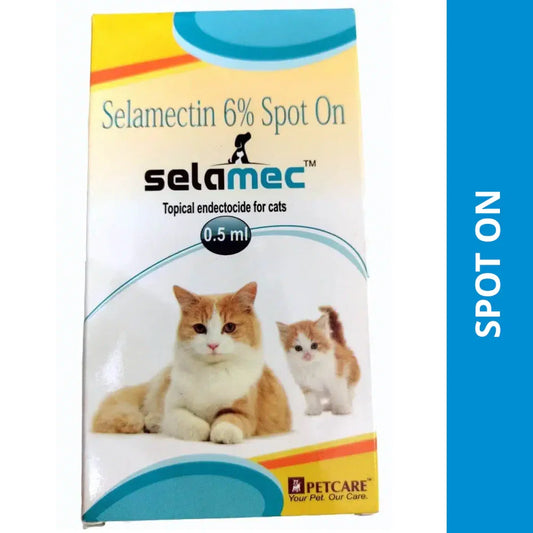 Petcare Selamec Flea and Tick Spot On for Cat 0.5ml