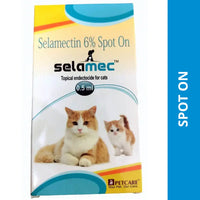 Petcare Selamec Flea and Tick Spot On for Cat 0.5ml
