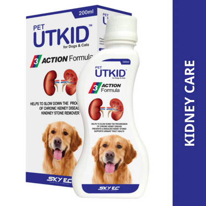 Skyec UTKID Kidney Support Supplement for Dogs and Cats (200ml)
