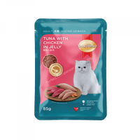 SmartHeart Cat Pouch - Tuna With Chicken In Jelly (85g)