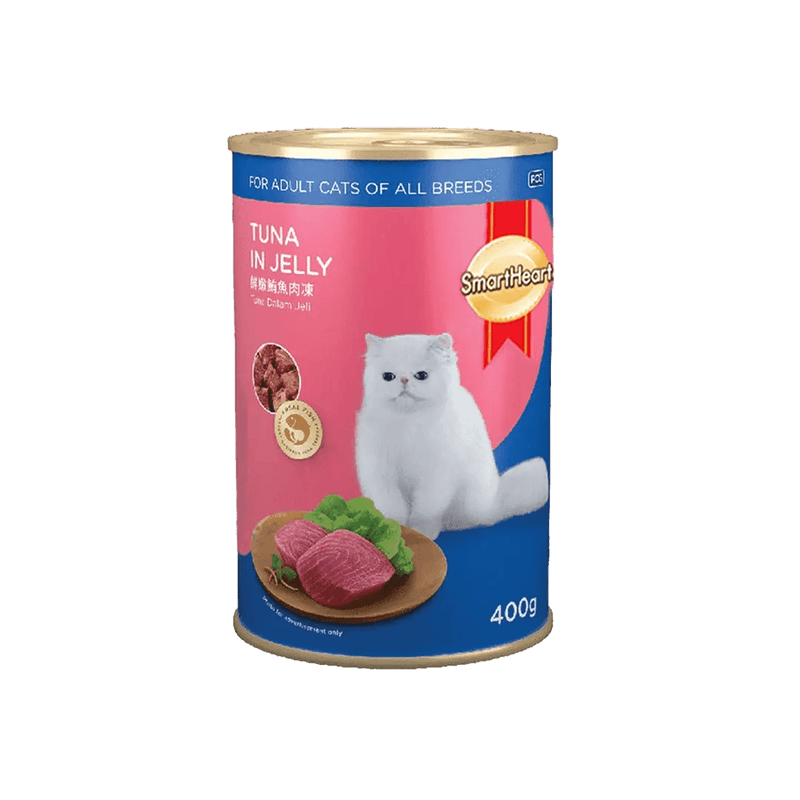 SmartHeart Adult Cat Canned Food Tuna in Jelly 400g