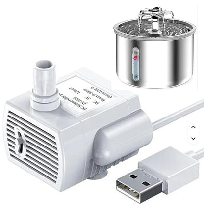 1pc Replacement Pump for Pet Cat Water Fountain, Ultra Quiet Pet Water Dispenser for Cats, Replacement Pump for Pet Water Dispenser for Cats