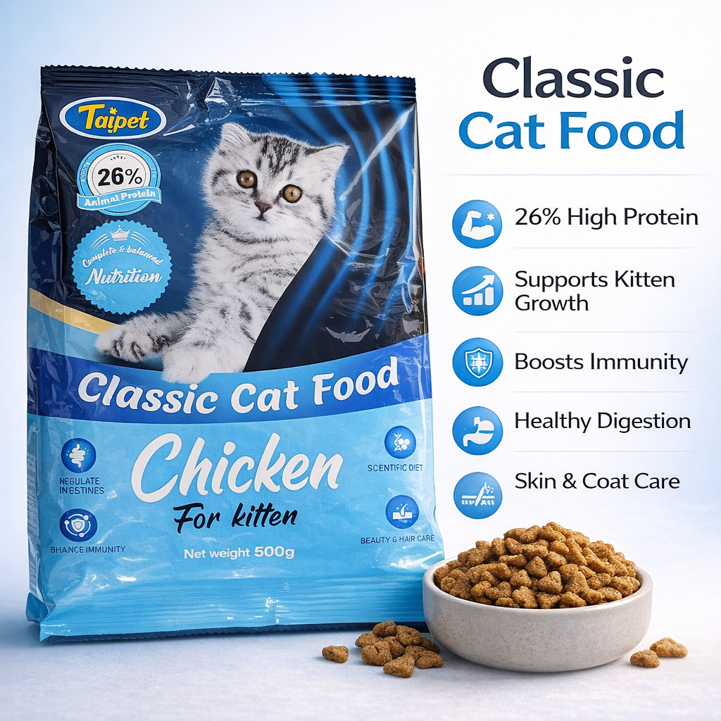 Taipet Classic Cat Food Chicken for Kitten (500g)