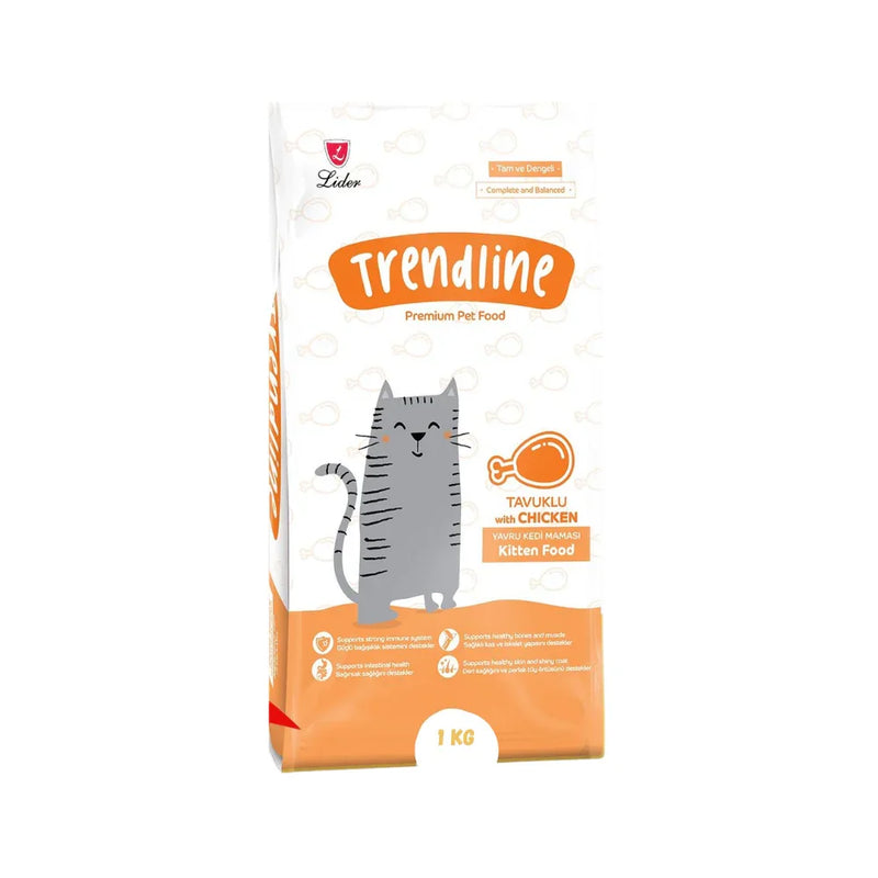 TRENDLINE Kitten Dry Chicken Cat Food 1kg