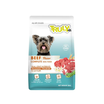 Truly All Life Stages Dry Dog Food Beef 3kg