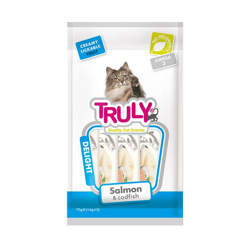 Truly Creamy Treat in Salmon and Codfish 14gX5