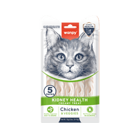 Wanpy Medicated Creamy Cat Treat Kidney Health Chicken & Veggies 70gm