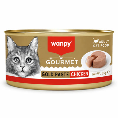 Wanpy Gourmet Gold Paste Can Adult Chicken 85g