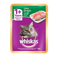 Whiskas Pouch Adult Wet Cat Food Tuna Flavour 80g