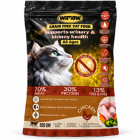 WiMOW Grain Free Cat Dry Food – Chicken | 500g