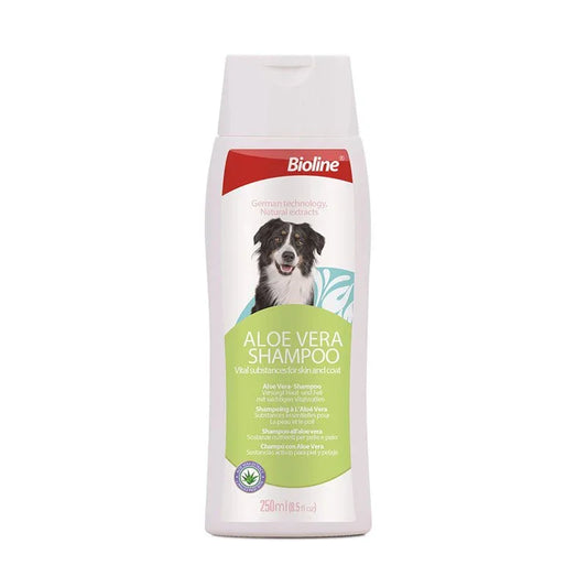 Bioline Aloe Vera Shampoo for Dogs Sensitive Skin Shampoo 250ml
