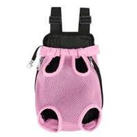 Pet Backpack Adjustable Straps Pet Front Cat Dog Mesh Backpack Pet Shoulders Bag