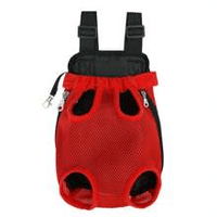 Pet Backpack Adjustable Straps Pet Front Cat Dog Mesh Backpack Pet Shoulders Bag