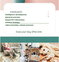 et Dog Ball Toys, Used for pet Teeth Cleaning, Chewing, Taking Things, IQ Treatment Ball Food Distribution Toys
