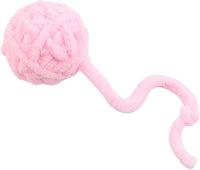 Woolen cat toy ball (with bell inside) Woolen ball attracts The cat's attention during chasing and flapping