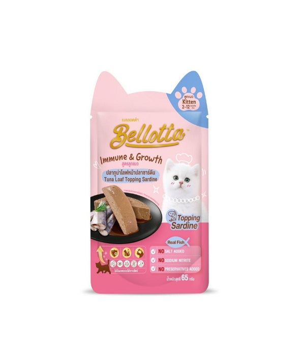 Bellotta Kitten Pouch Topping Sardine 65g