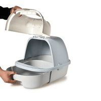 Fully enclosed deodorant, odorless, easy to wear, large cat toilet, litter box, large cat toilet, cat toilet, cat litter tray, litter box