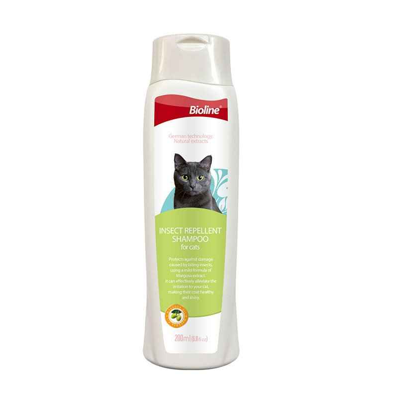 Bioline Insect Repellent Shampoo for Cats 200ml