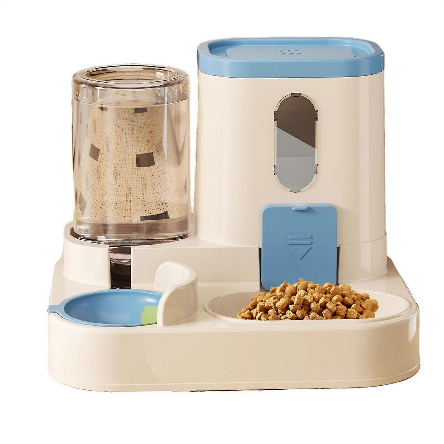 Convenient Pet Food Water Dispenser Large Capacity Feeder Automatic Gravity Cat Dog Food Bowl