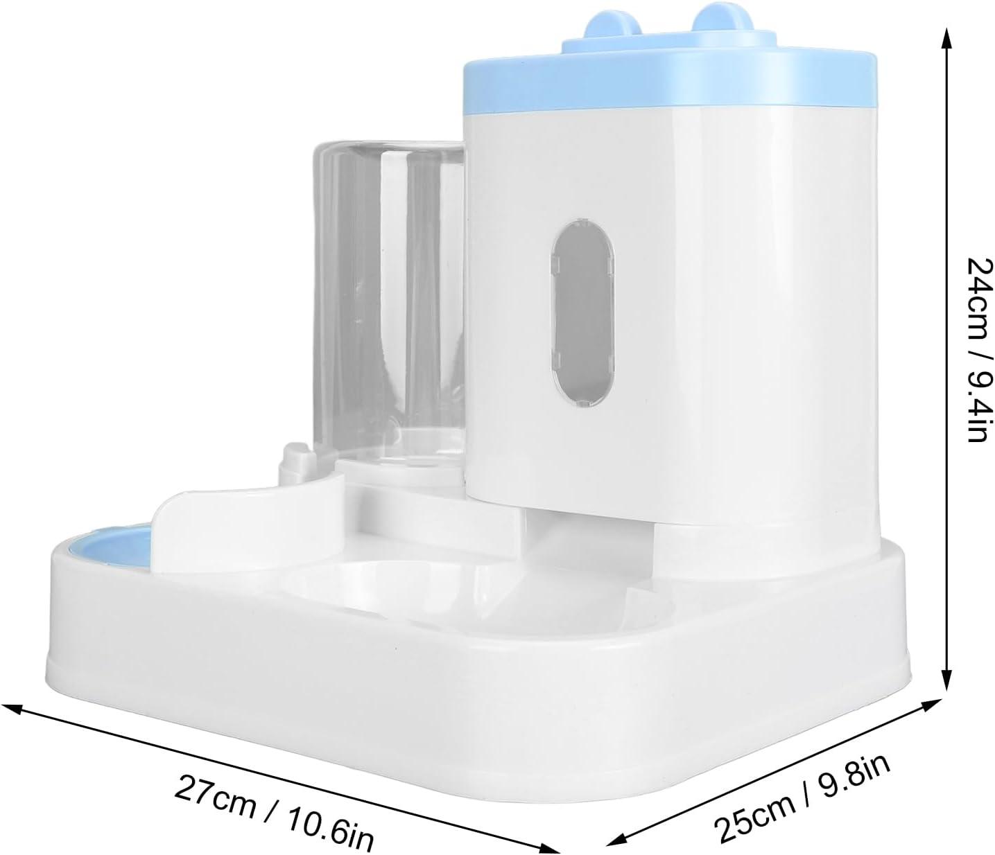 Convenient Pet Food Water Dispenser Large Capacity Feeder Automatic Gravity Cat Dog Food Bowl
