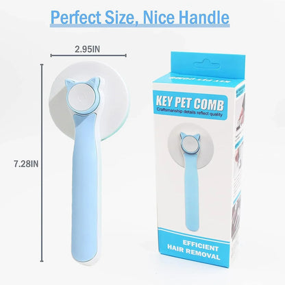 Dogs and Cats Pet Grooming Tool Dog Hair Cleaner Brush Comb Shedding Trimming Self Grooming Brush