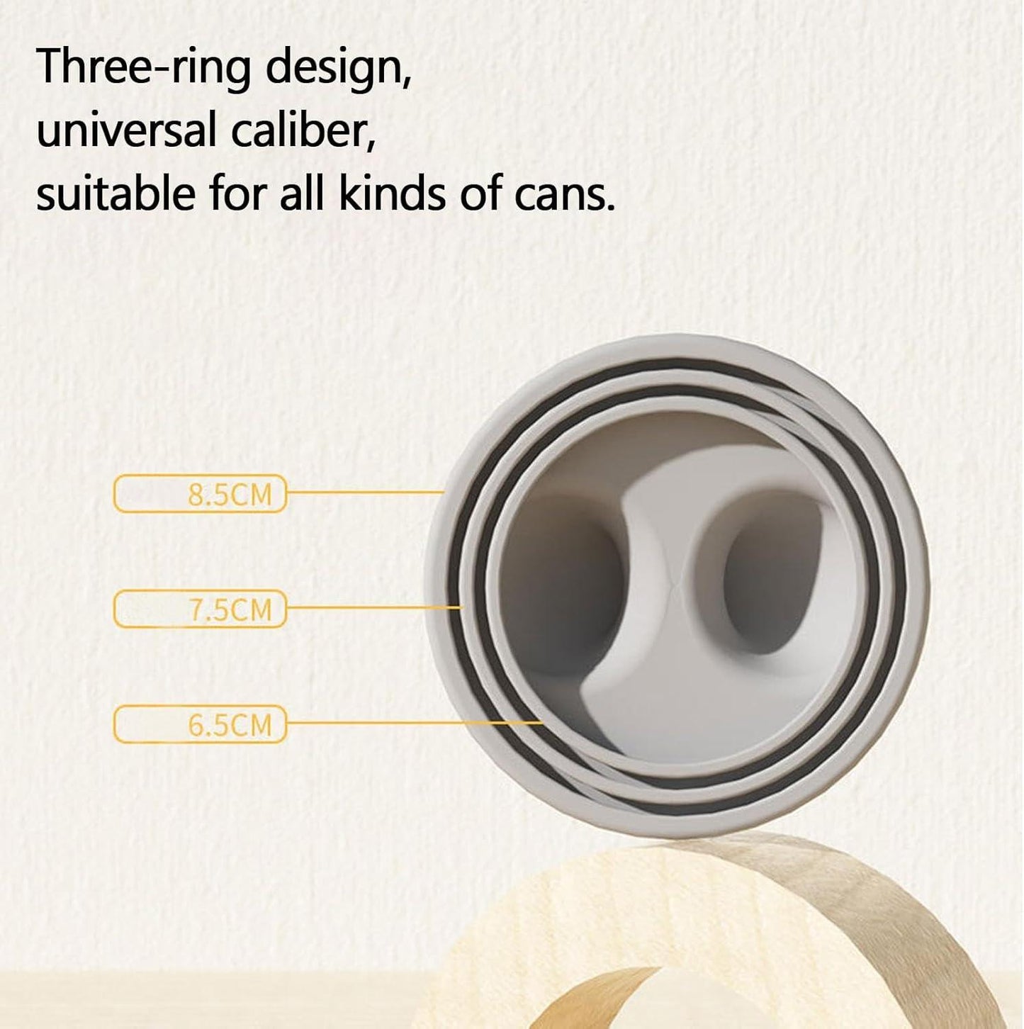 Cat Can Opener - Silicone Can Covers Cat Can Lids, Multifunctional Cat Food Covers | Cat Food Can Cover Silicone Dishwasher Safe, Universal Dishwasher Safe Cat Food Can Cover for ETS Dogs