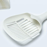 Large fine Hole cat Litter Shovel Simple cat Poop Shovel Clean cat Litter Shovel Long Handle Litter Scoop