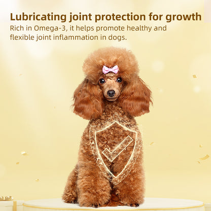 Omega-3 Fish Oil Deep Sea Fish  1200mg Capsules Softgel Enhancement of Immunity for Cats and Dogs