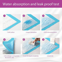 Super Absorbent Pee Pads Pet Training Disposable for Dogs and Cats Training Puppy Pee Pads Super Absorbent & Leak-Proof Extra Large