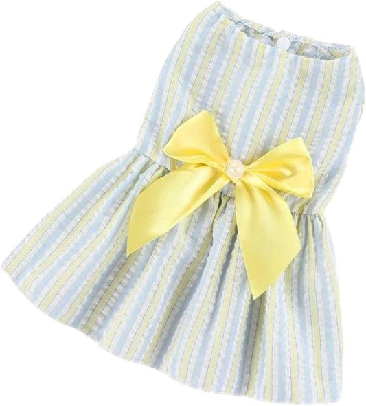 Butterfly Skirt, pet Clothes, cat and Dog Skirt, Spring and Summer, Cat and Dog Dress